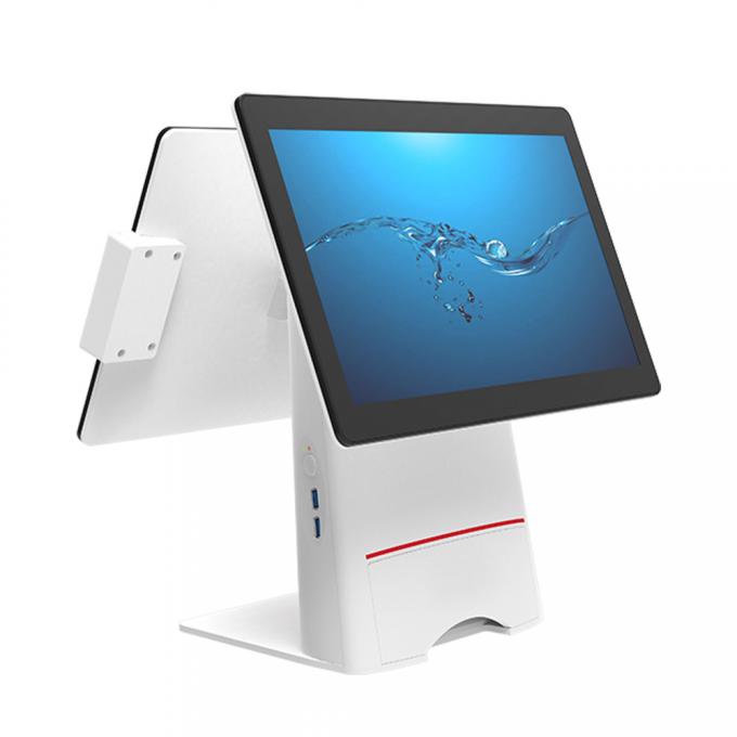 Ecr Cash Register Android Pos Machine Cash Register Machine For Restaurant Metal 1